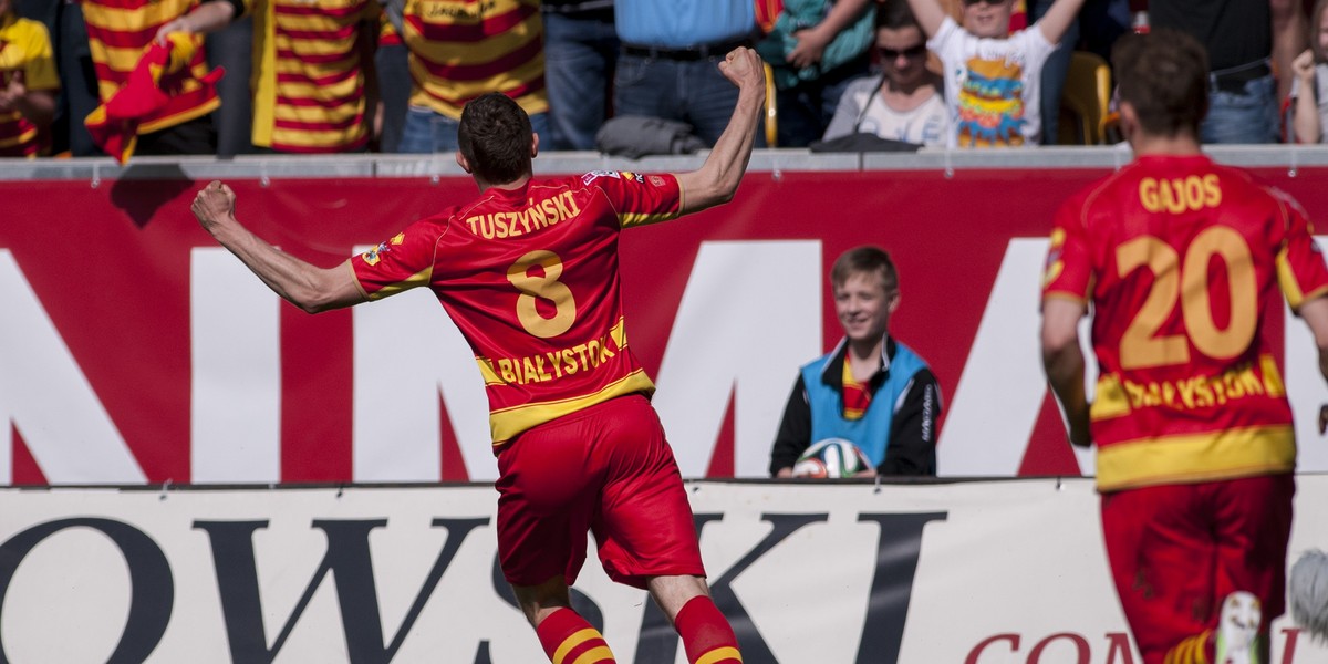 Jagiellonia - Górnik Zabrze 3:2. Jaga coraz bliżej podium!