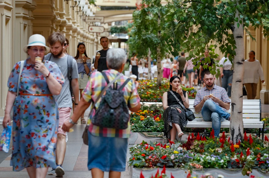 Festival cveća u Moskvi početkom jula