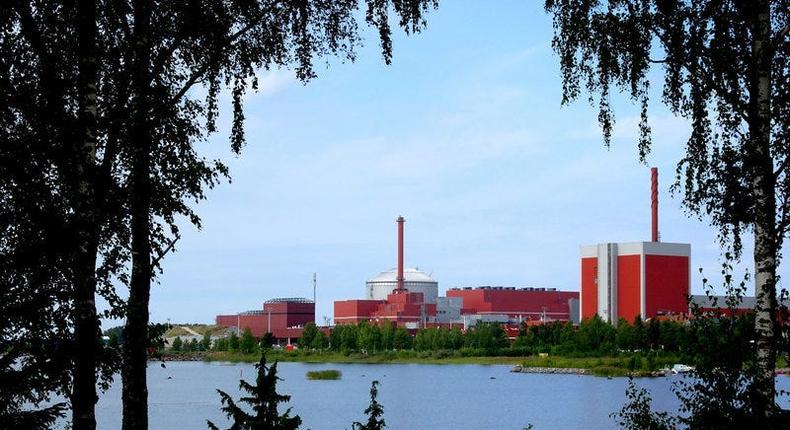 A file photo of Olkiluoto-3 nuclear power plant in Eurajoki, Finland. Since this photo was taken, Finland has opened Olkiluoto's third nuclear reactor, slashing the price of energy in the country.Thomson Reuters