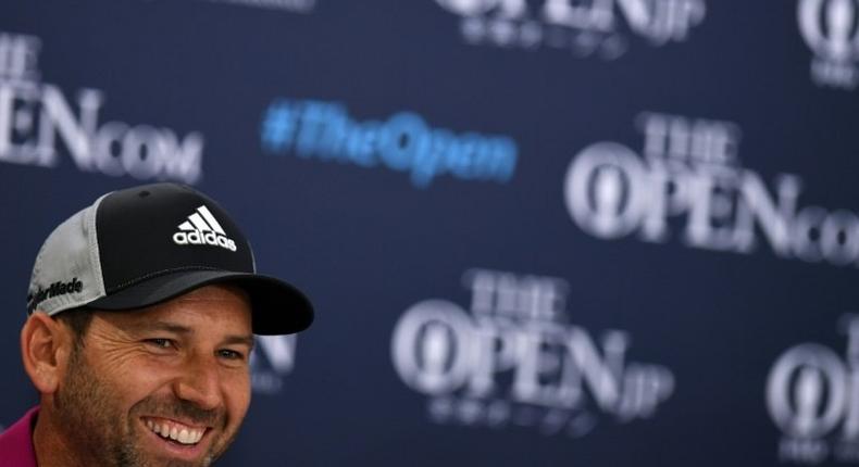 Spain's Sergio Garcia hopes to win the British Open before tying the knot with his fiancee Angela Akins