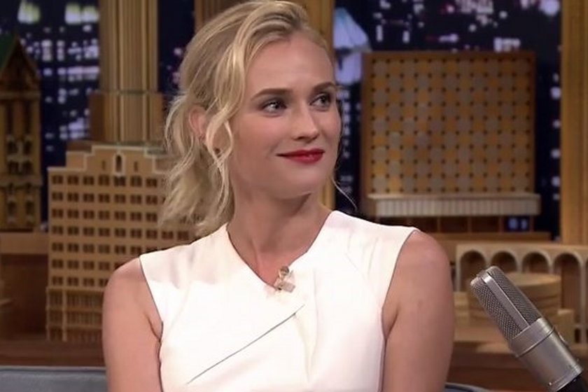 Diane Kruger w programie The Tonight Show Starring Jimmy Fallon