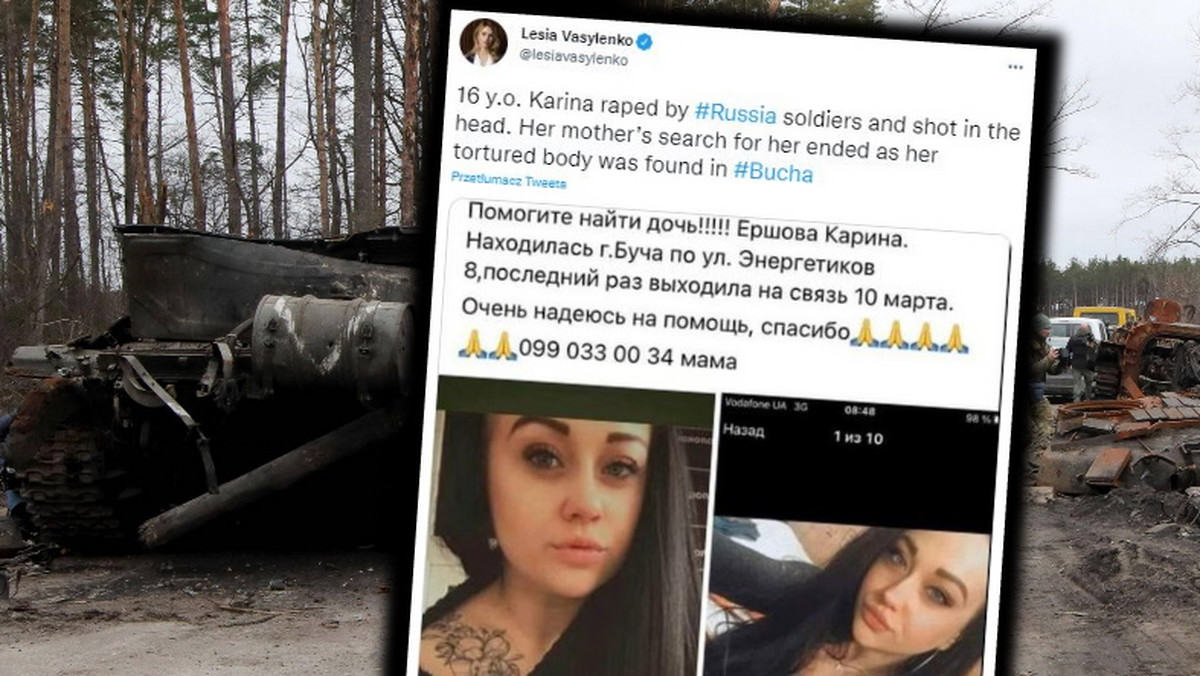 Rosjanie zgwałcili i zabili 16-latkę w Buczy