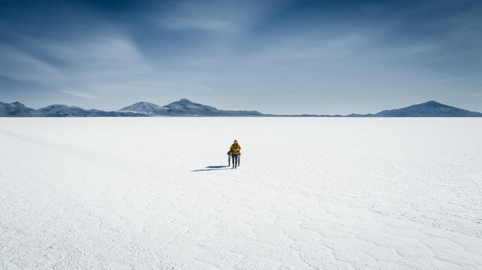 Solna pustynia Salar de Uyuni