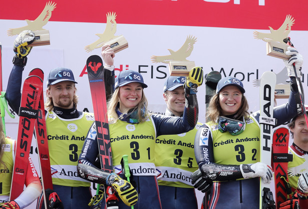 Rasmus Windingstad, Thea Louise Stjernesund, Timon Haugan i Maria Therese Tviberg