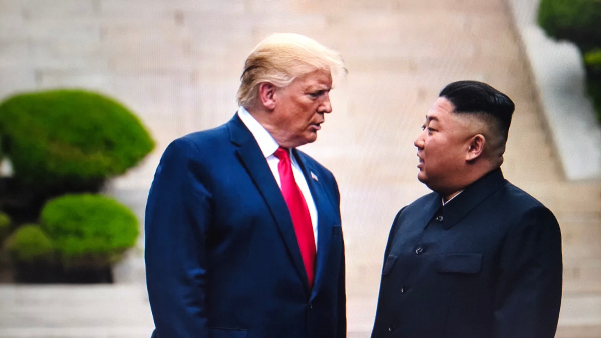 Donald Trump, Kim Dzong Un