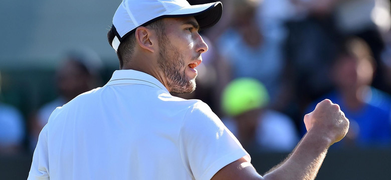 Fenomenalnie serwujący Jerzy Janowicz jest w ćwierćfinale