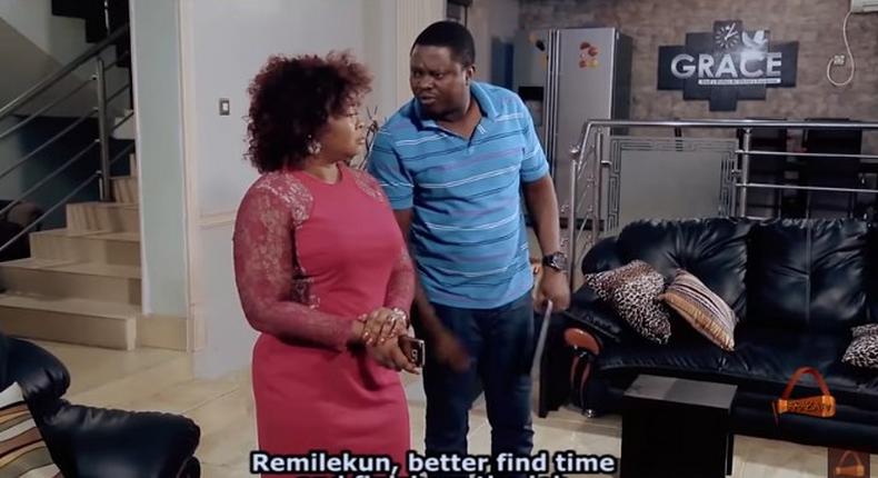 Watch Bimbo Oshin, Muyiwa Ademola in Eni Omo Sin