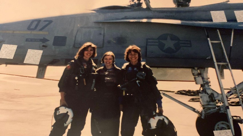 Šulc je bila jedna od malog broja pilotkinja koje su letele za američku mornaricu | Foto: Tammie Jo Shults