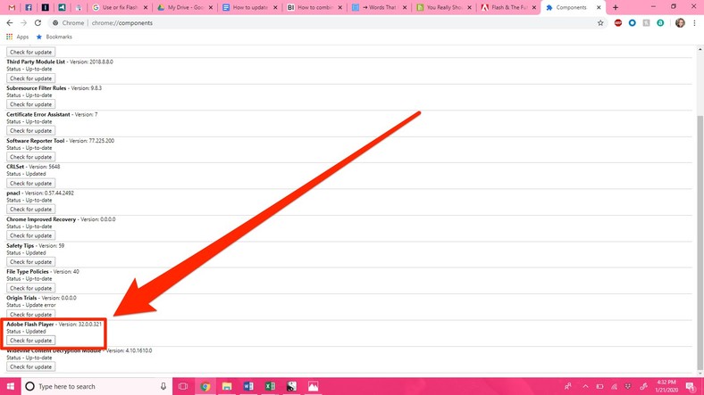 How to update Flash Player on Google Chrome 1