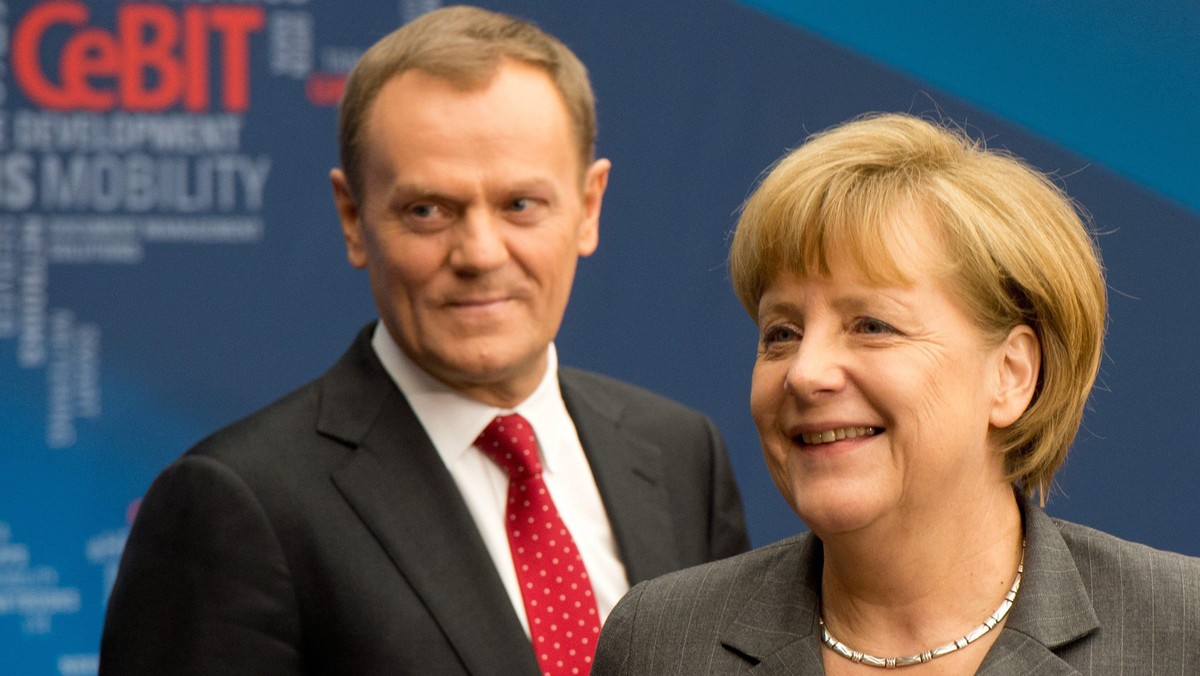 Angela Merkel i Donald Tusk