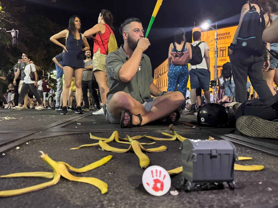beograd studenti blokade protesti bulevar pravni fakultet