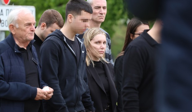 Sahrana Saše Katančića Novo Groblje