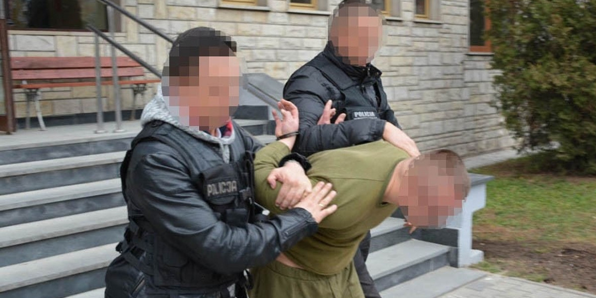 Policjanci zatrzymali mordercę z Żyrardowa