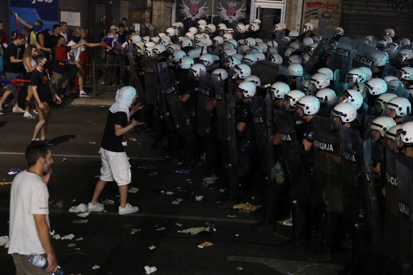 Beograd protest studenti vidovdan