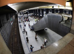 Na Dworcu Centralnym spłonął człowiek