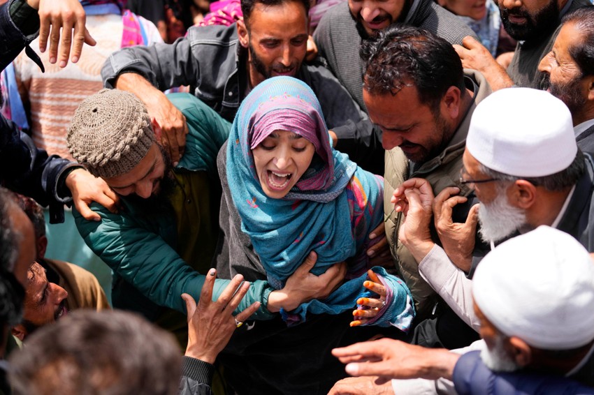 Rođaci žrtava napada u Kašmiru