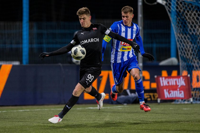 Pilka nozna. Ekstraklasa. Wisla Plock - Cracovia Krakow. 27.02.2018