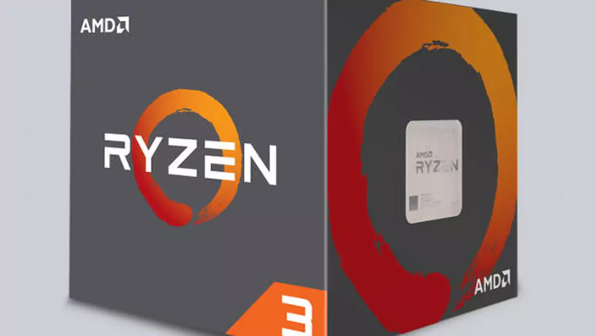 AMD Ryzen 3 1300X i 1200 w sprzedaży. 4-rdzeniowe procesory w przystępnych cenach