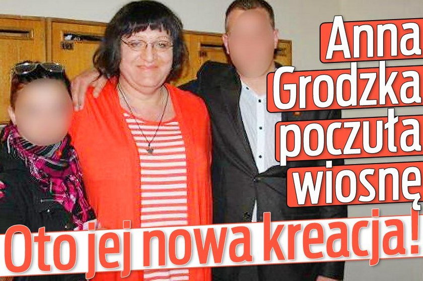 Anna Grodzka poczuła wiosnę. Oto jej nowa kreacja!