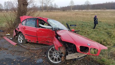 Śmiertelny wypadek pod Lubartowem. Nie żyje rowerzysta