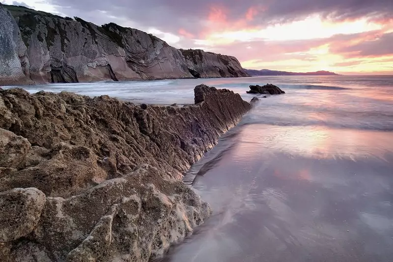 Playa de Itsurón, Zomaia, España