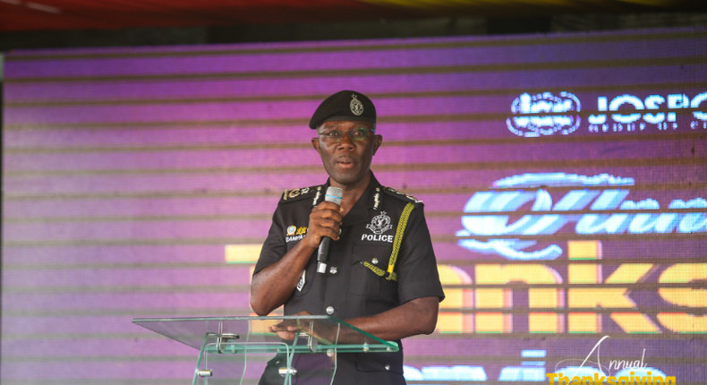 The Inspector General of Police, Dr. George Akuffo Dampare