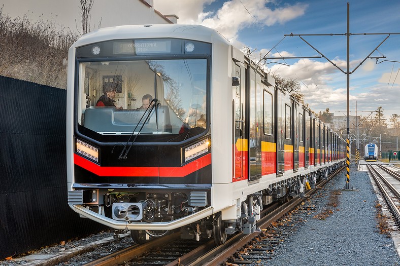 Nowy pociąg warszawskiego metra od Skody, źródło: Metro Warszawskie