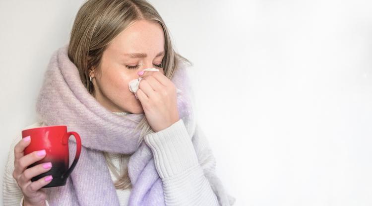 Ha ezeket a tüneteket tapasztalod, fordulj orvoshoz a megfázással Fotó: Getty Images