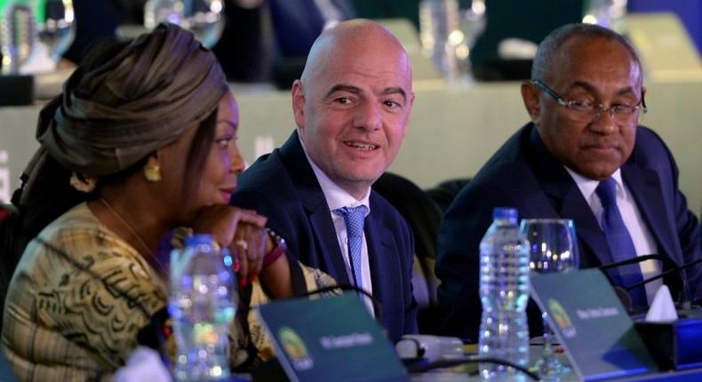 FIFA President Gianni Infantino is standing for re-election next year