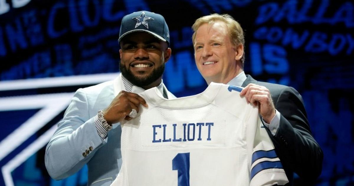 Ezekiel Elliott is first rookie to lead NFL in player sales; see