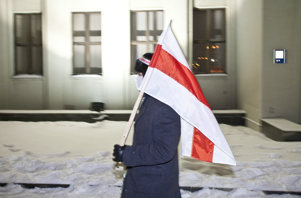 Manifestacja na Placu Niepodległości fot.PAP/Wojciech Pacewicz