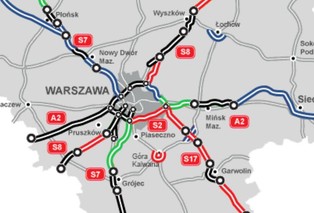 Wiadomo, kto zaproponował najtańszą ofertę na budowę fragmentu trasy S7 pod Warszawą [MAPA]