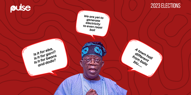 The 5 funniest things Tinubu has said while campaigning for presidency |  Pulse Nigeria