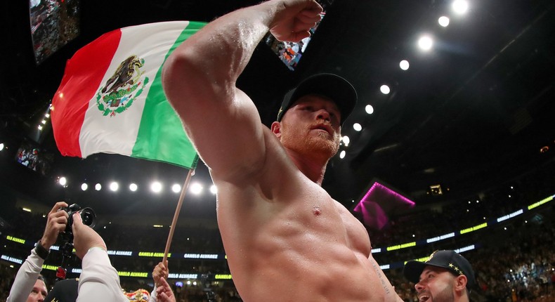 Saul Canelo Alvarez beat Daniel Jacobs, who won