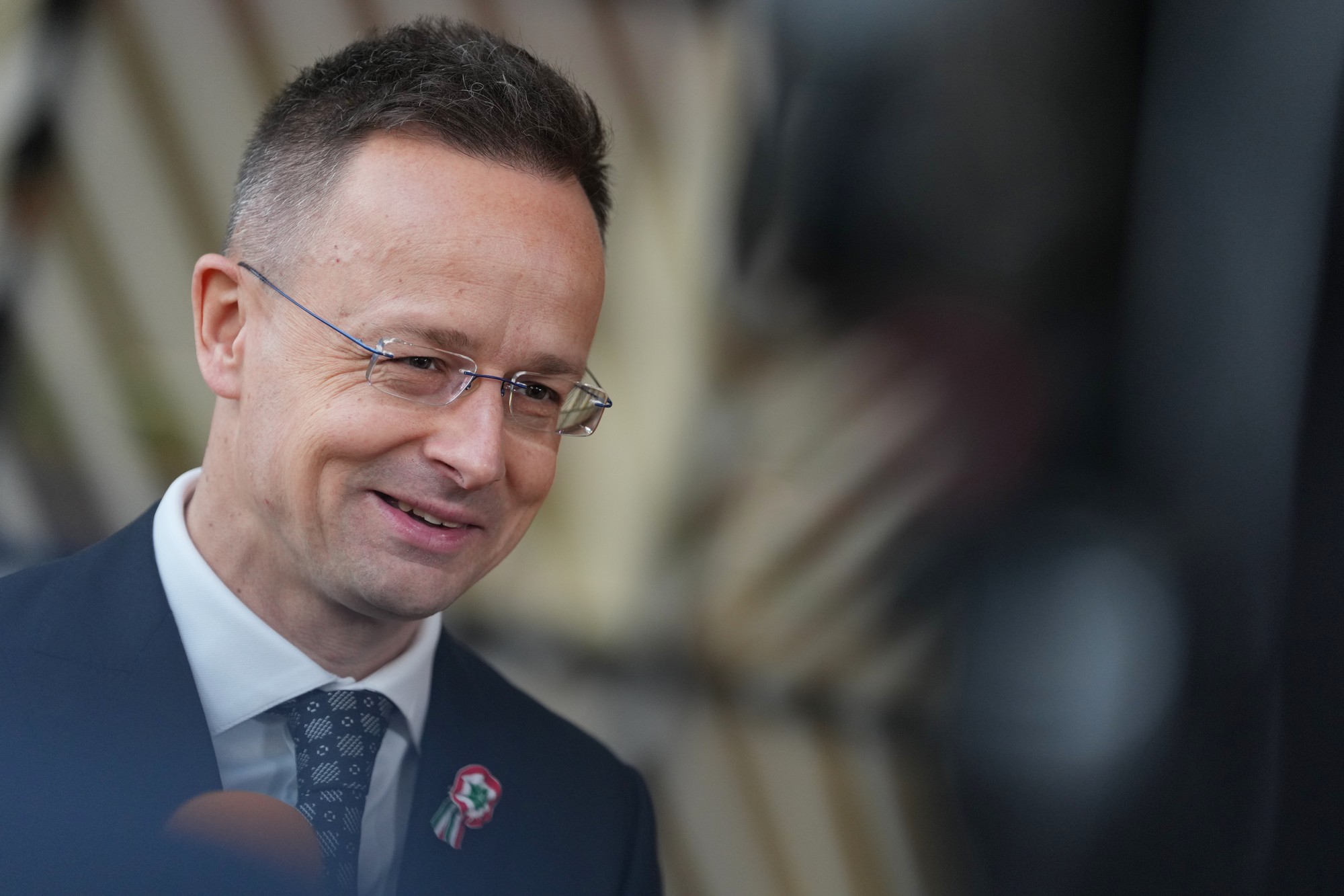 Maďarský minister zahraničných vecí Péter Szijjártó.