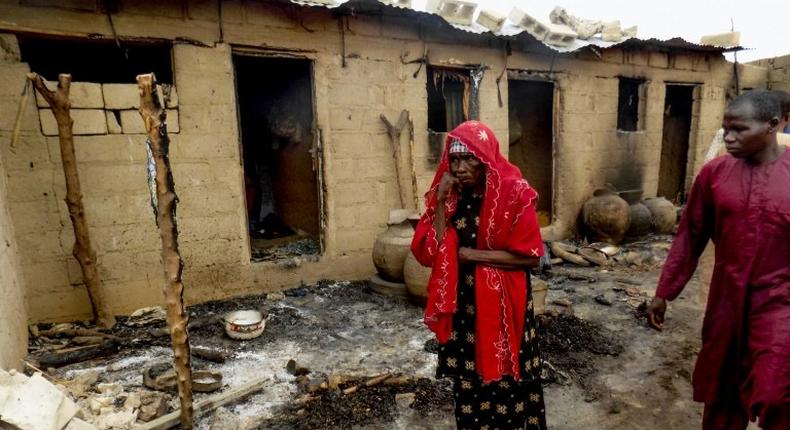 Nigerians who fled into Cameroon to escape Boko Haram jihadists have been returning amid government claims the extremists are technically defeated -- but continuing attacks have stretched camps for those made homeless to breaking point