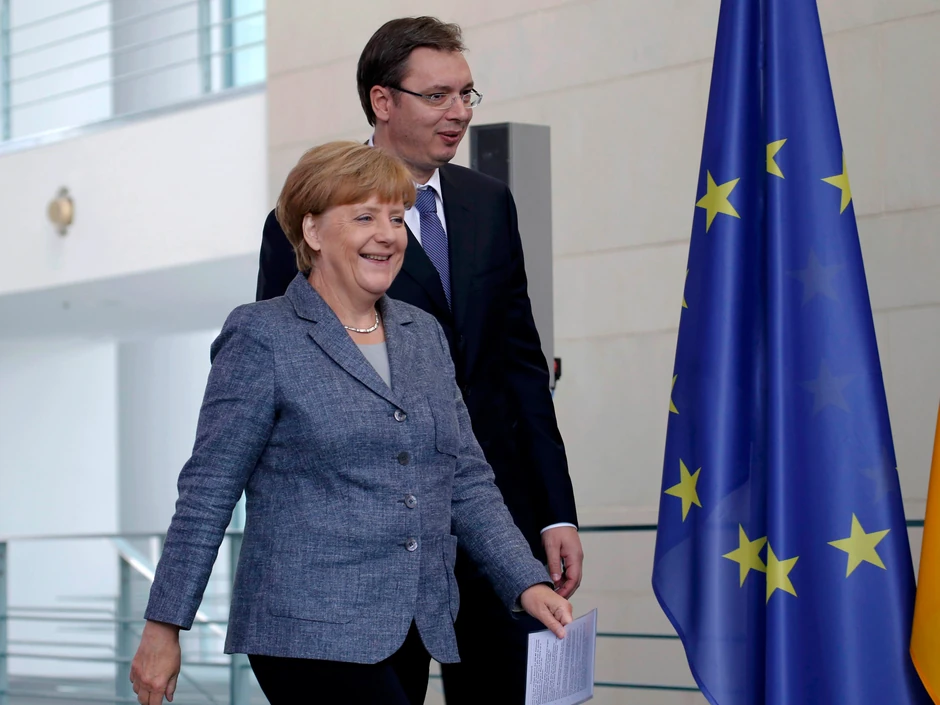 Ne brinite: Aleksandar Vučić i Angela Merkel