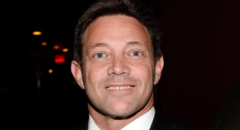 Jordan Belfort attends the premiere party for The Wolf of Wall Street at the Roseland Ballroom in New York.