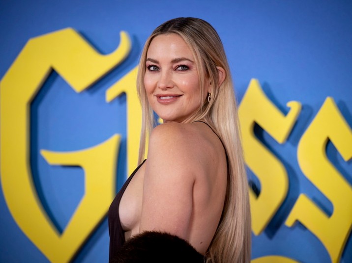 Kate Hudson na londyńskim pokazie filmu "Na noże 2".