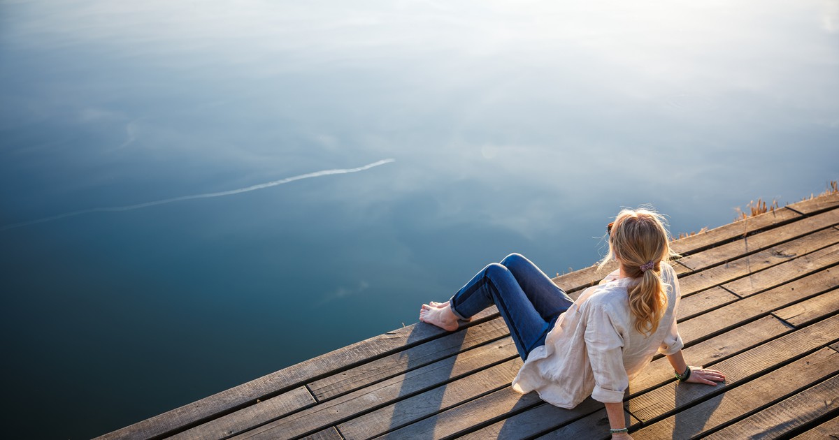 Mindfulness dla leniwych? Patrzenie na wodę koi psychikę