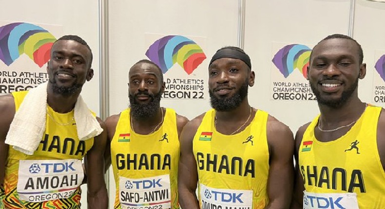 Ghana team at the Commonwealth