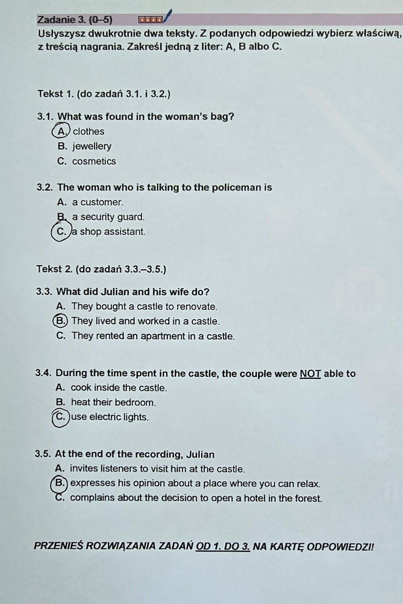 Matura 2024. Język angielski - poziom podstawowy [ARKUSZE CKE i ODPOWIEDZI]