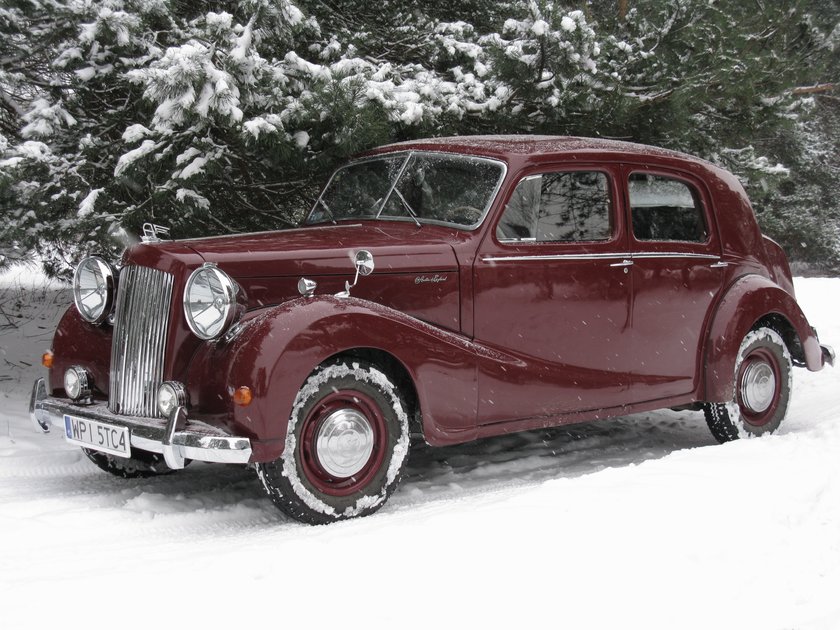 Wyjątkowy Austin A125 Sheerline Saloon z 1953 roku jest w rodzinie pana Marcina Chrzanowskiego ponad 35 lat