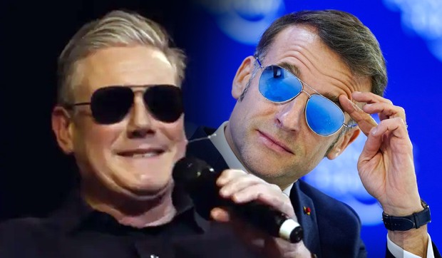 Kir Stramer i Emanuel Makron