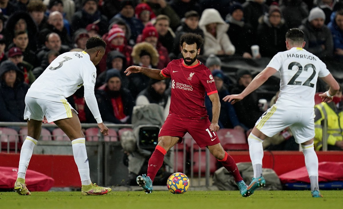 Mohamed Salah, Junior Firpo i Jack Harrison