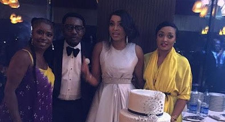 AY throws birthday party for wife