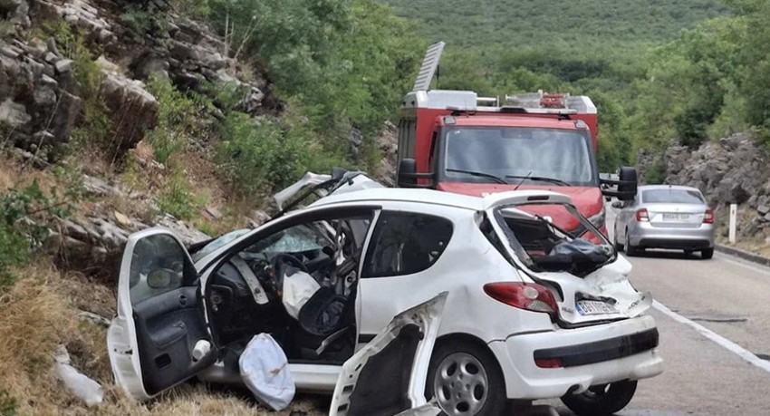 Stravični prizori nakon nesreće u kojoj su poginule dve devojke iz Lazarevca