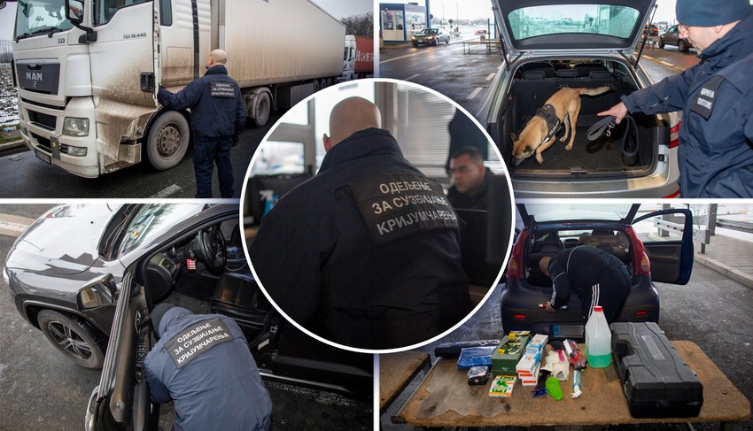 Granični policajci upućeni na granice sa Srbijom, BiH i Crnom Gorom