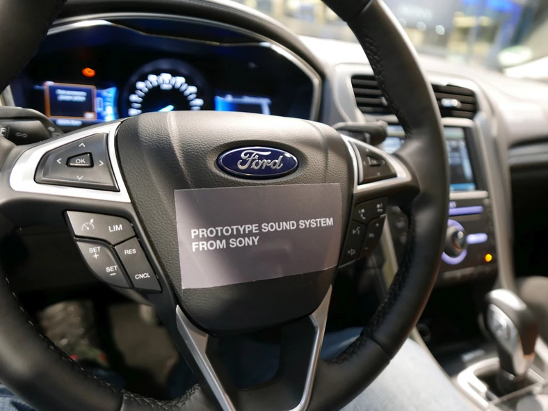 Ford Mondeo Vignale z systemem Sony: wersja prototypowa