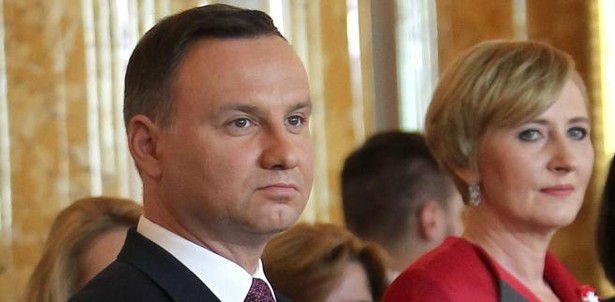 Prezydent Andrzej Duda i Pierwsza Dama Agata Kornhauser-Duda